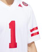 Nebraska Adidas Premier Football Jersey